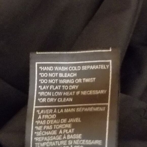 Jack by BB Dakota 2 Dress Mini Embroidered Floral Mesh Black Lined Whimsigoth - Picture 7 of 8